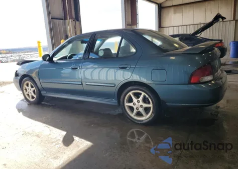 2001 Nissan Sentra Se z USA, uszkodzony, nr VIN 3N1BB51D71L112870